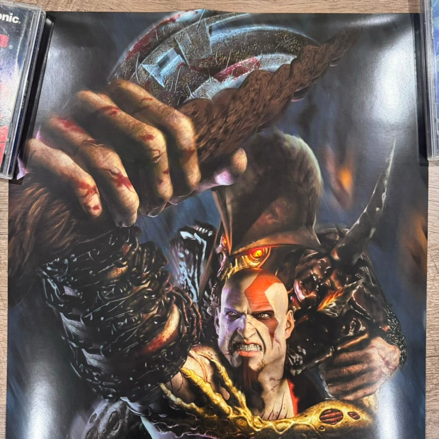 God Of War (Playststion 2, 2005) E3 Press Kit🔥HUGE BOX W/ Game, Guide & MORE!🔥