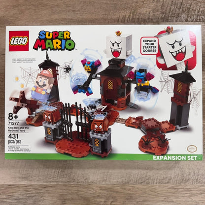 Lego Super Mario 71377 King Boo and the Haunted Yard Retired! Brand New & Sealed