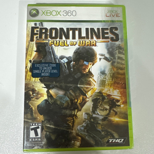 Frontlines: Fuel of War (Microsoft Xbox 360, 2008) BRAND NEW SEALED