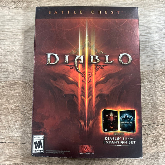 Diablo III Battle Chest Windows/Mac Brand New Sealed with Expansion Set