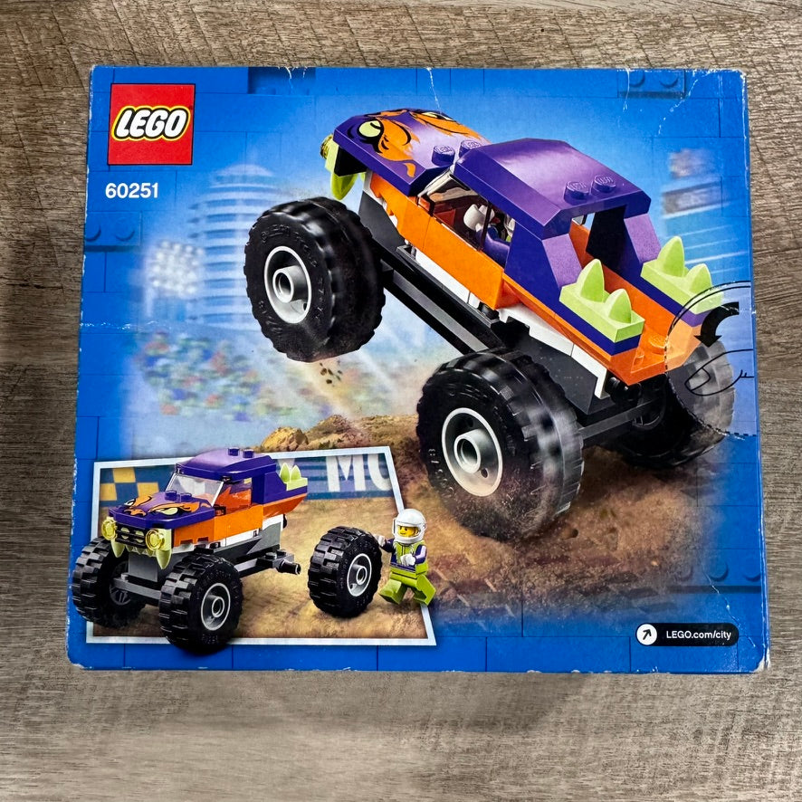 LEGO City 60251 Monster Truck Brand New & Sealed 55 Pcs Includes Figure