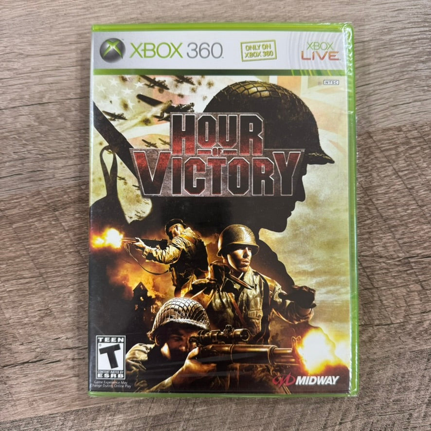 Hour of Victory (Microsoft Xbox 360, 2007) Brand New & SEALED! Amazing 🦭