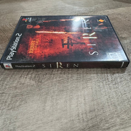 Siren (Sony Playstation 2, PS2 2004) No Manual Insanely CLEAN Case & Disc!🔥