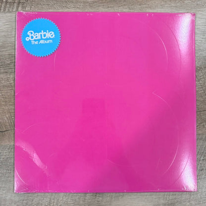 New BARBIE THE ALBUM Embossed Sky Blue Color First Press Vinyl LP Movie Sealed