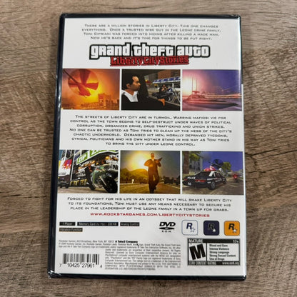 Grand Theft Auto Liberty City Stories (Playstation 2, PS2 2006) Brand New🔥