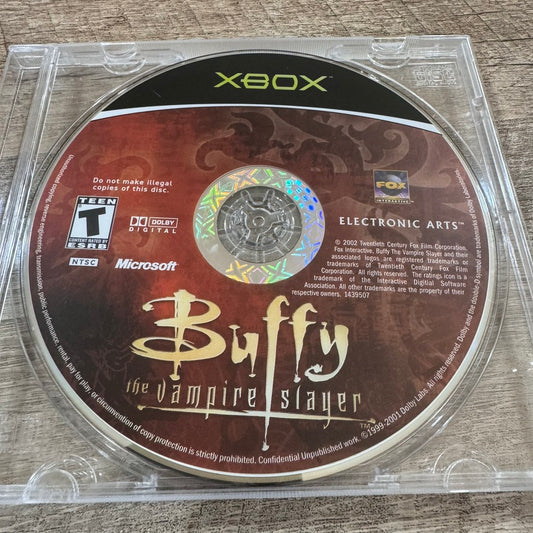 Buffy the Vampire Slayer (Microsoft Xbox, 2003) Very 🧽 Clean Disc ONLY!