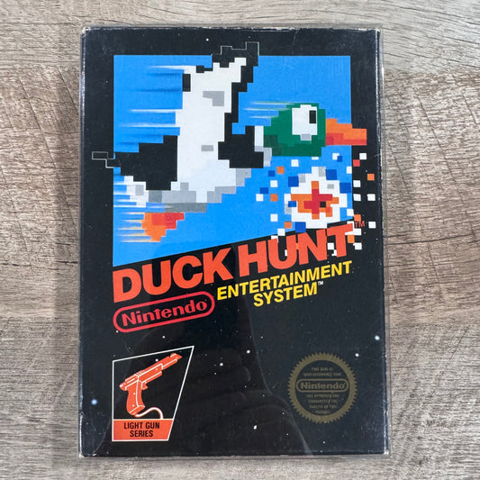 Duck Hunt 5-Screw! (Nintendo NES, 1985) Complete W/ Box, Manual & Cart! Clean🦆!