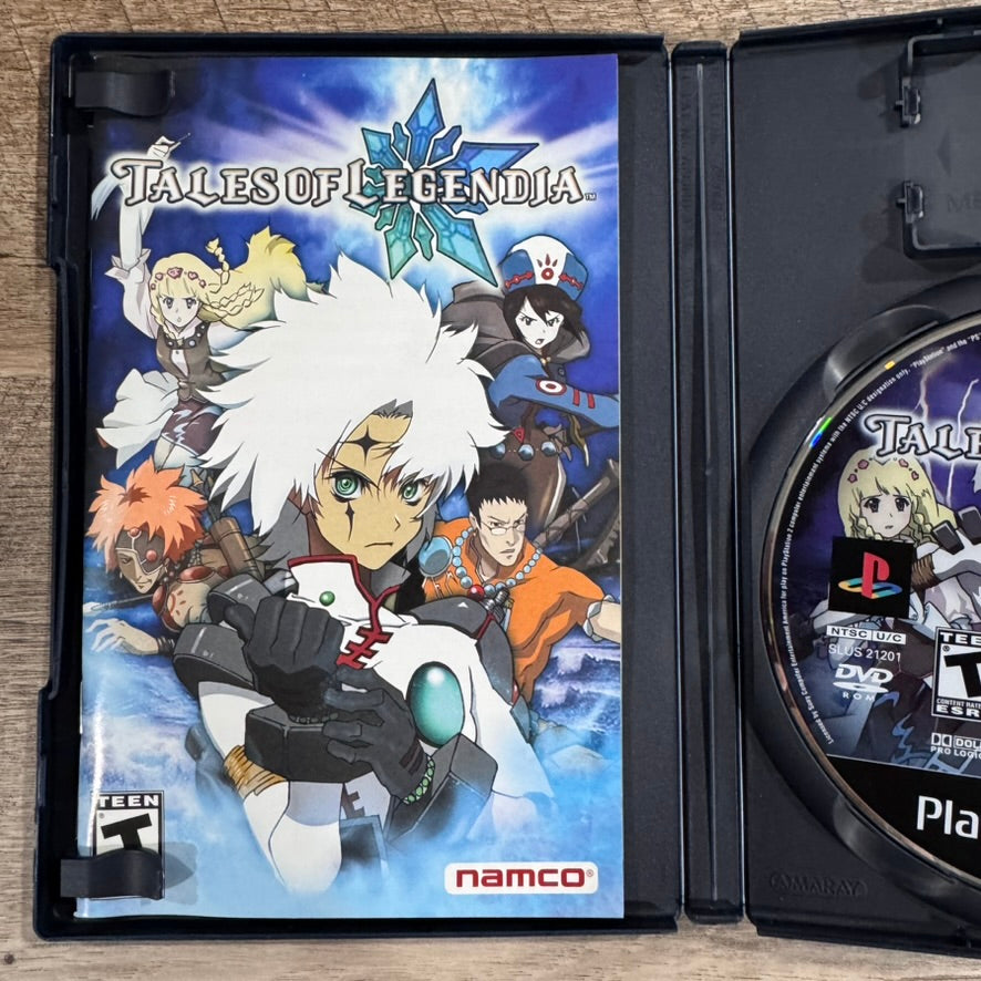 Tales of Legendia (Sony PlayStation 2, PS2 2006) CIB W/ MINTY DISC & Manual!