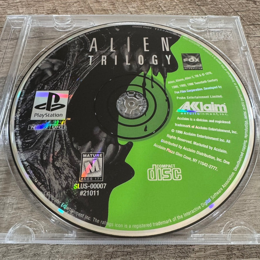 Alien Trilogy (Sony PlayStation 1, PS1 1996) DISC ONLY Clean & Ready To Play!🎮