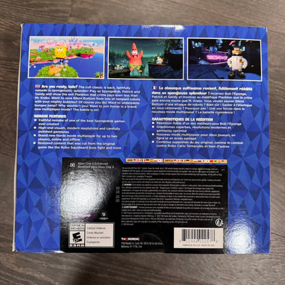 Spongebob Squarepants Battle for Bikini Bottom Rehydrated Shiny Edition Xbox One