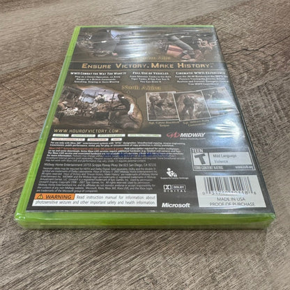 Hour of Victory (Microsoft Xbox 360, 2007) Brand New & SEALED! Amazing 🦭