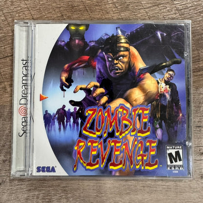 Zombie Revenge (Sega Dreamcast, 2000) CIB & Very Clean Condition!