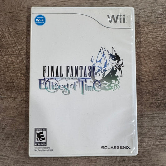 Final Fantasy Crystal Chronicles: Echoes of Time (Nintendo Wii, 2009) CIB!