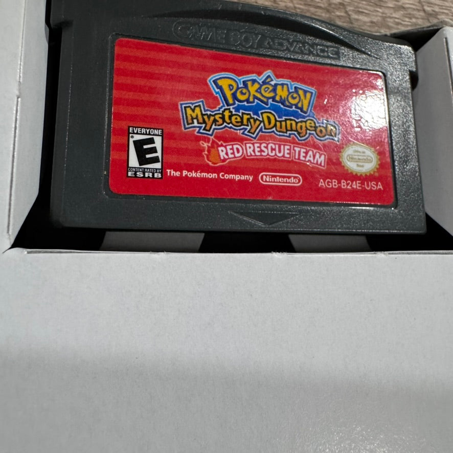 Pokemon Mystery Dungeon: Red Rescue Team (Game Boy Advance) CLEAN CART & BOX!