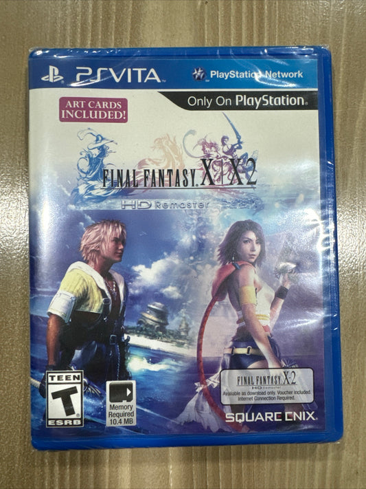 Final Fantasy X/X-2 HD Remaster (Sony PlayStation Vita, 2014) BRAND NEW SEALED