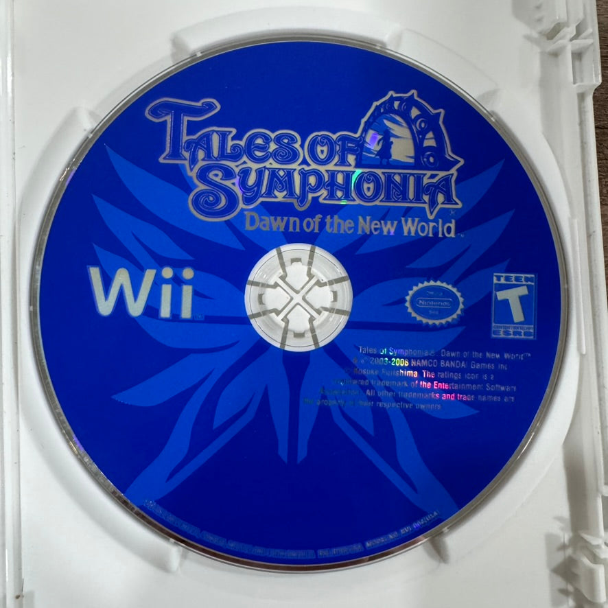 Tales of Symphonia: Dawn of the New World (Nintendo Wii, 2007) CIB & Near Mint!