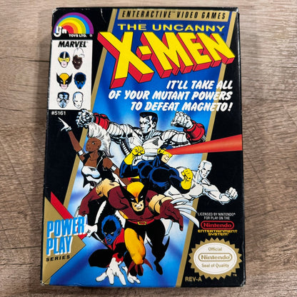 The Uncanny X-Men (Nintendo NES, 1989) CIB, Authentic & Tested🔥Beautiful Copy🔥