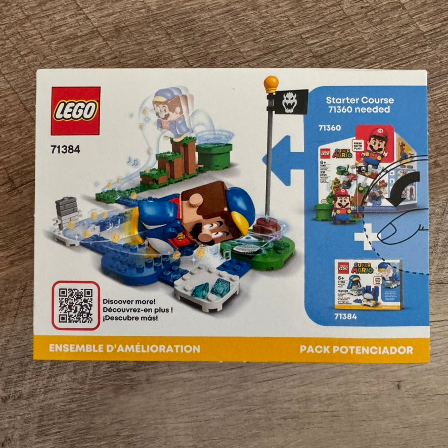 Lego Super Mario 71384 Penguin Mario Power-Up Pack Brand New & Sealed!