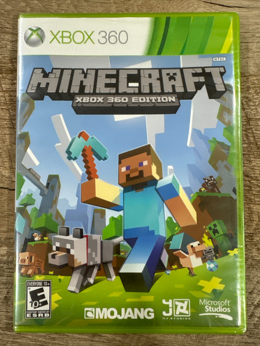 NEW Minecraft Xbox 360 Edition (Microsoft Xbox 360) Sealed - Brand New