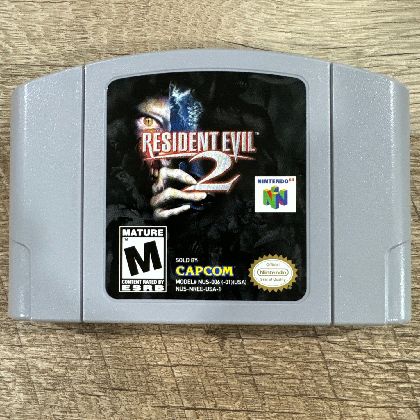 NINTENDO 64 Resident Evil 2 COMPLETE CIB AUTHENTIC TESTED N64