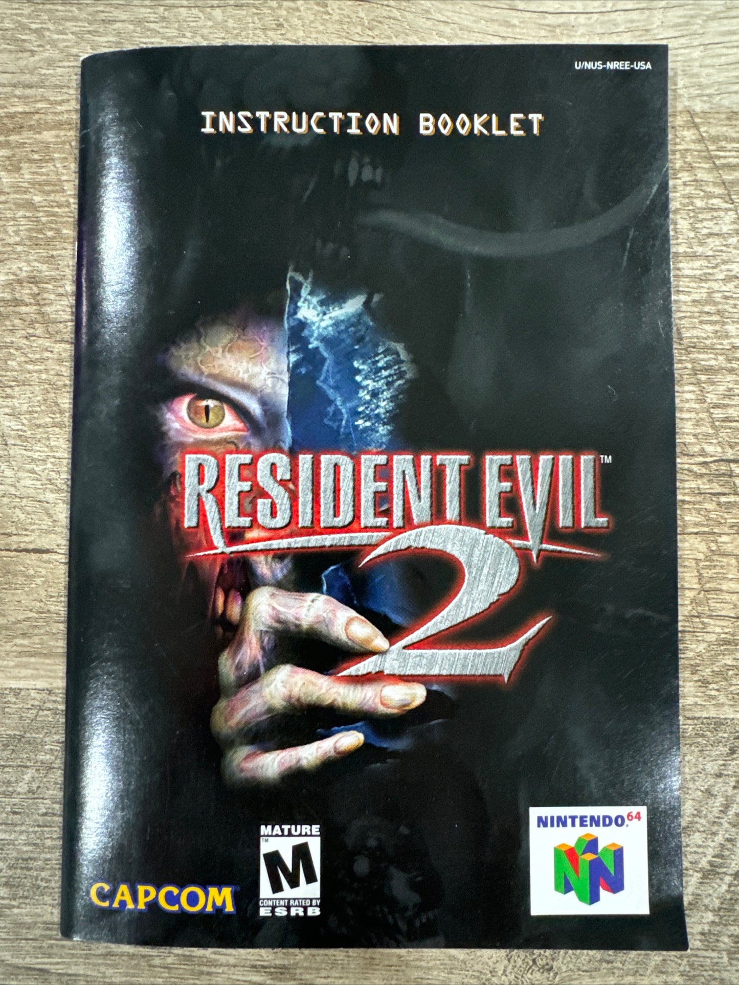 NINTENDO 64 Resident Evil 2 COMPLETE CIB AUTHENTIC TESTED N64