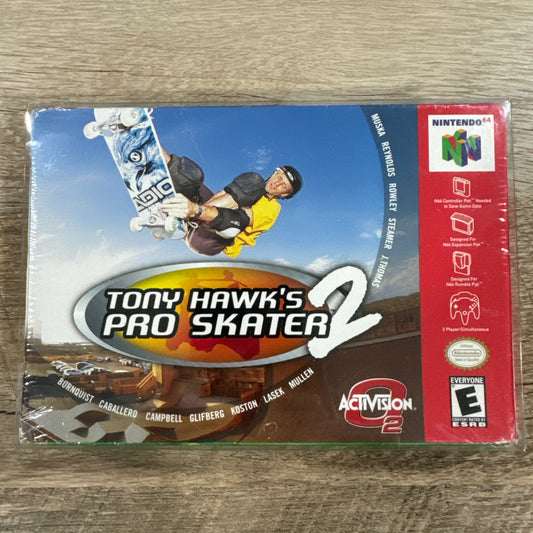 Tony Hawk's Pro Skater 3 - Nintendo 64 BRAND NEW SEALED COPY N64 Pretty H-Seam!