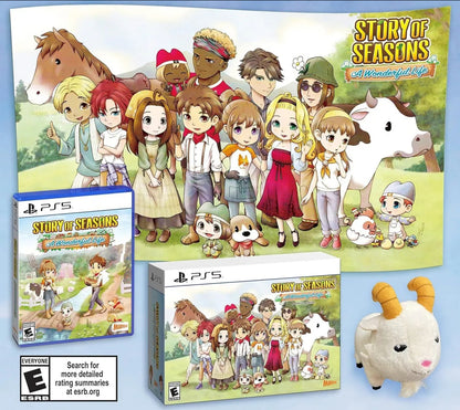 Story of Seasons: A Wonderful Life Premium Edition (Sony PlayStation 5 PS5) New