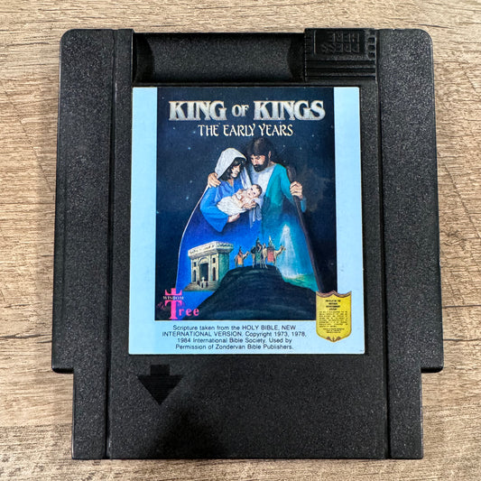 King Of Kings The Early Years (Nintendo, NES 1984) Very Clean Cart Only!