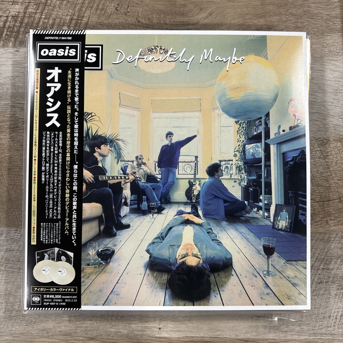 NEW SUPER RARE Oasis - Definitely Maybe IVORY Vinyl 2xLP x/2,000