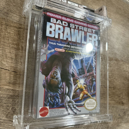 WATA Graded 9.4 A! Bad Street Brawler Brand New Nintendo NES Factory Sealed