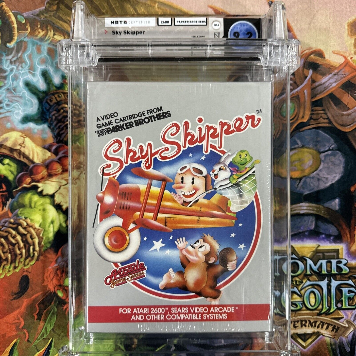 Sky Skipper (Atari 2600) WATA 9.2 A++ Graded New Sealed CGC VGA 1983!