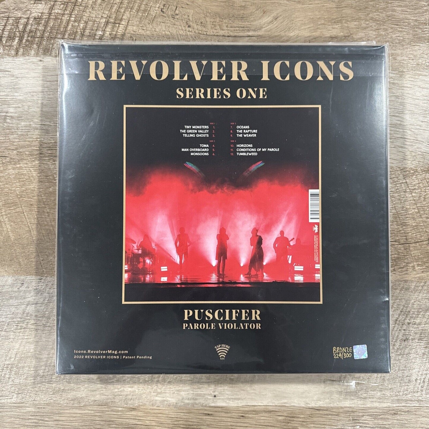 Puscifer Parole Violator Revolver Icons Bronze Vinyl Record #229/300 SEALED!