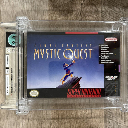 Final Fantasy: Mystic Quest Super Nintendo SNES WATA 9.0 CIB