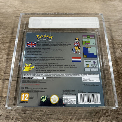 Pokémon Silver Version Nintendo 3DS - Box And Code VGA 85 NM+ GRADED!