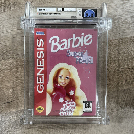 Barbie: Super Model (SEGA GENESIS) WATA 9.4 A++ Graded New Sealed 1993